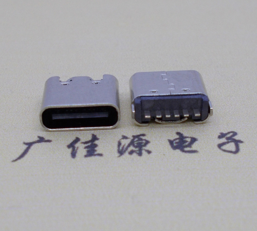 静海立式插板usb type-c6p母座