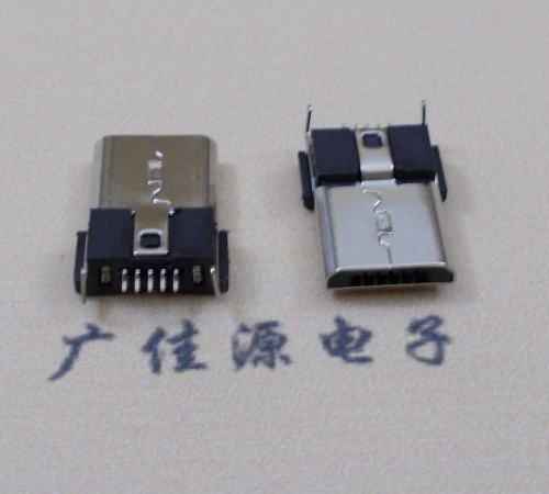 静海micro usb 5pin公头反向贴板引脚定义