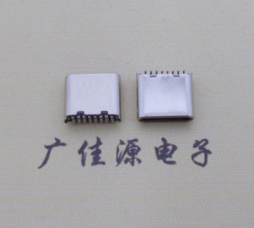 静海立贴type-c16p公头侧边铆合长7.2mm