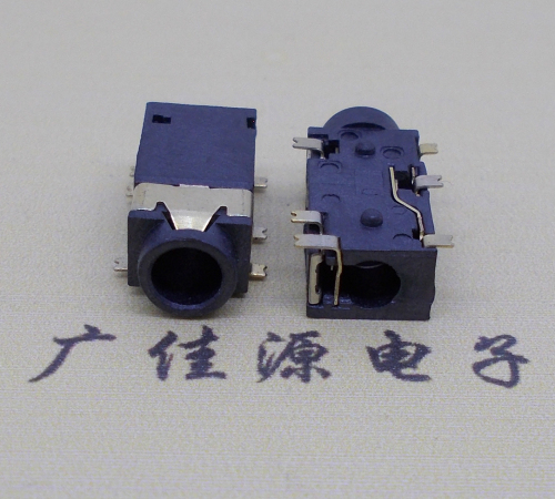 静海PJ-342耳机2.5/3.5音频插座六脚贴片双柱