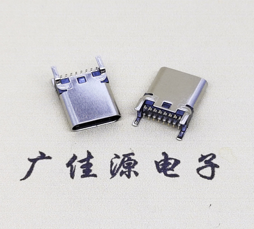 静海USB 3.1TYPE-C16Pin立贴母头座子引脚接线正负级详解